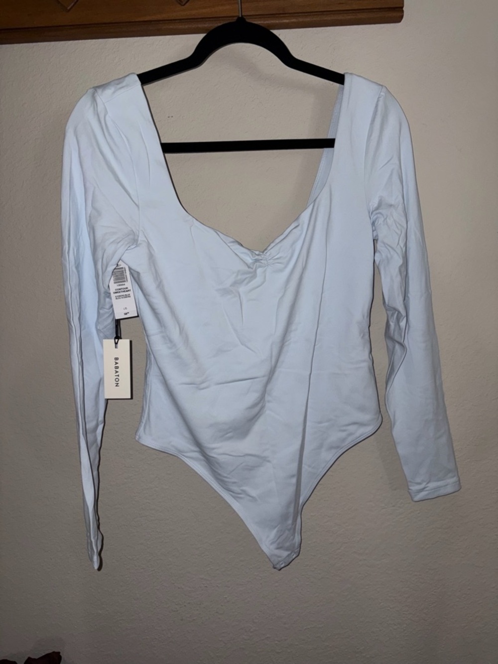 Babaton Iceberg Blue Contour Sweetheart Bodysuit